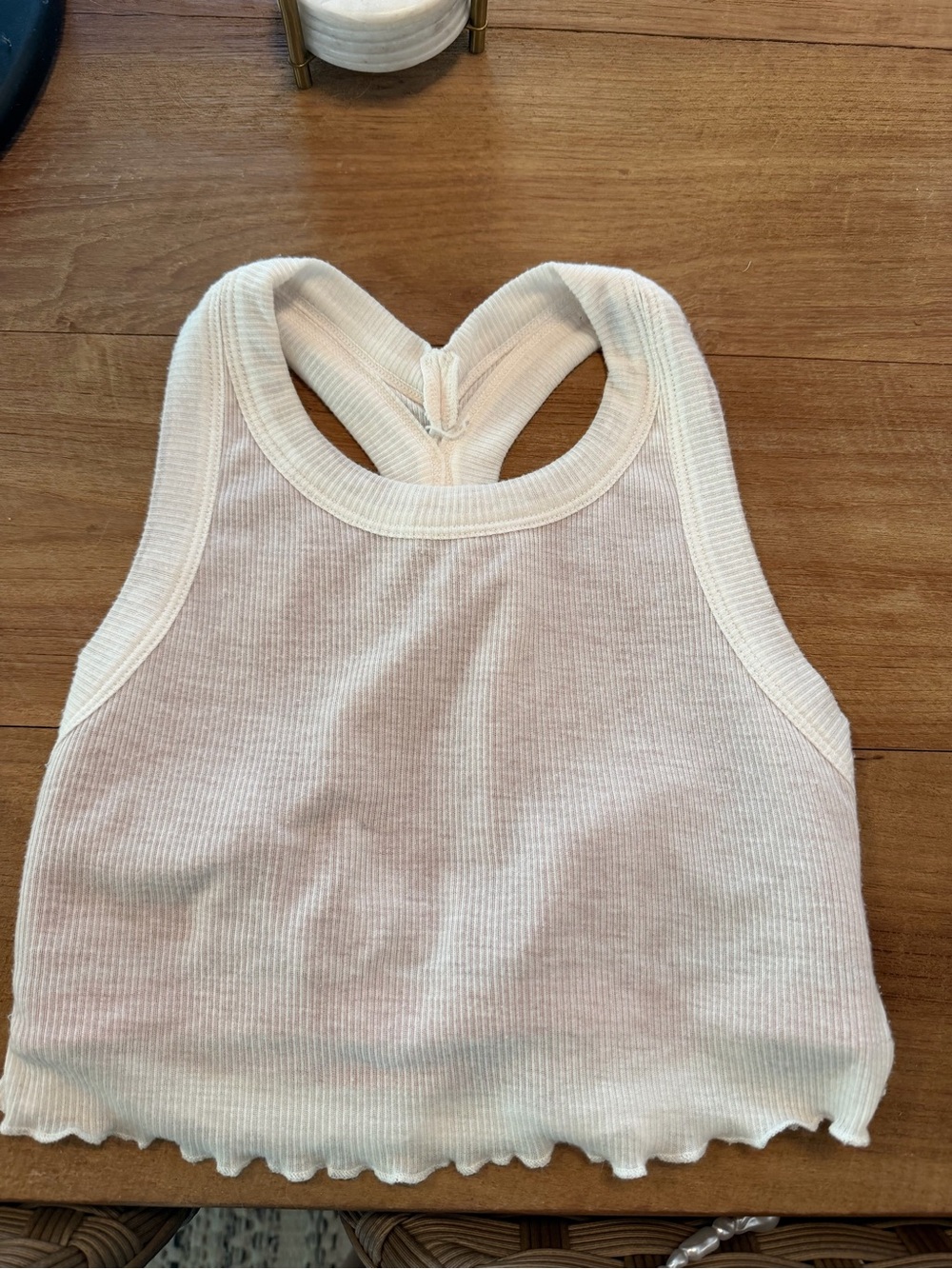 FP Movement Feels Like Summer white crop tank